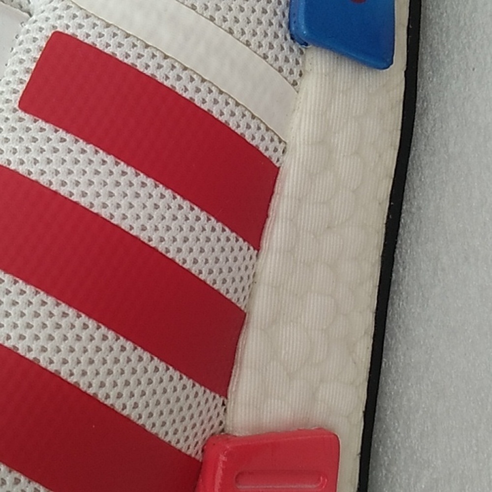 COPY - New W/O Box! Mens Adidas NMD R1 Americana White Blue Red Sneakers Size 9… - Picture 12 of 16